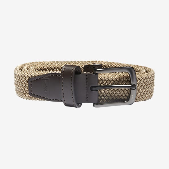 Nike leather woven g flex belt cheap